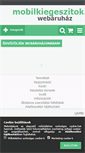 Mobile Screenshot of mobilkiegeszitok.hu